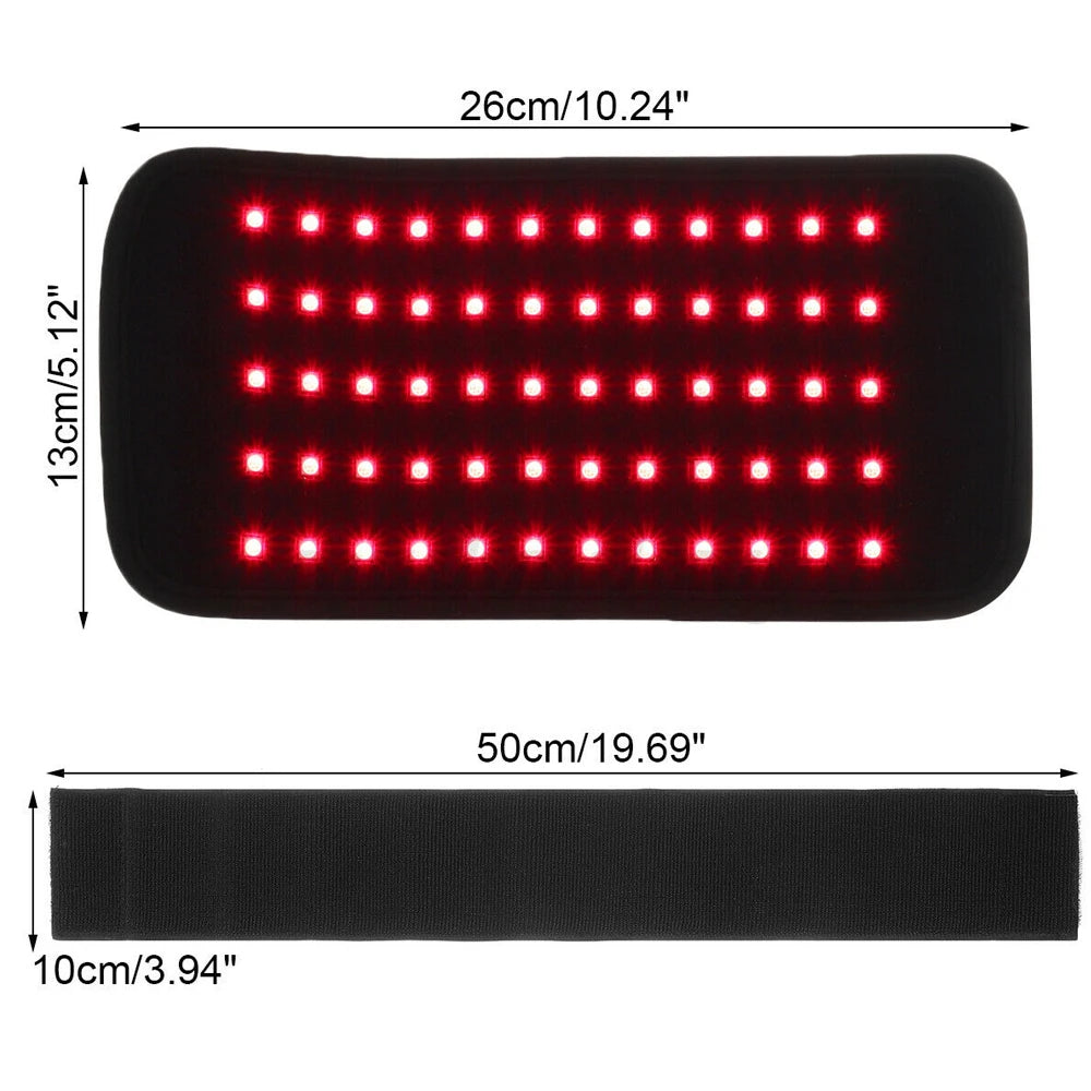 Infrared LED Light Therapy Heat Pad For Body Pain Relief