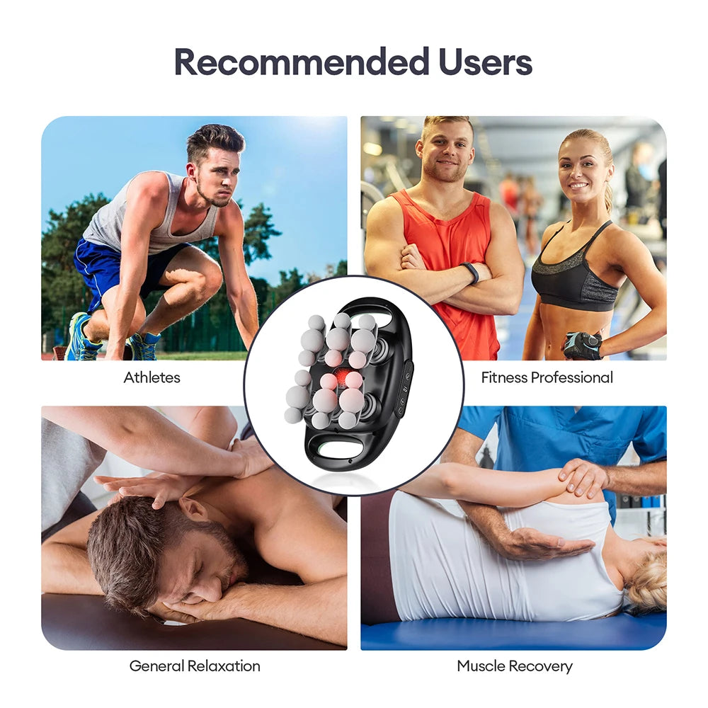 Iebilif Wireless Massage Gun For Deep Tissue Muscle Relief