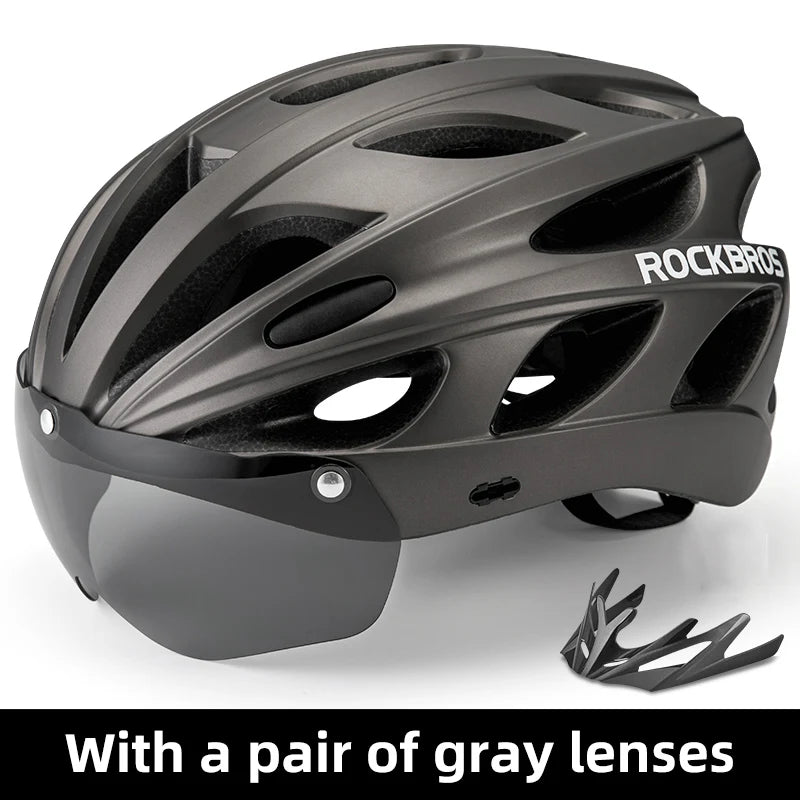 ROCKBROS Lightweight Breathable Cycling Safety Helmet For Adults