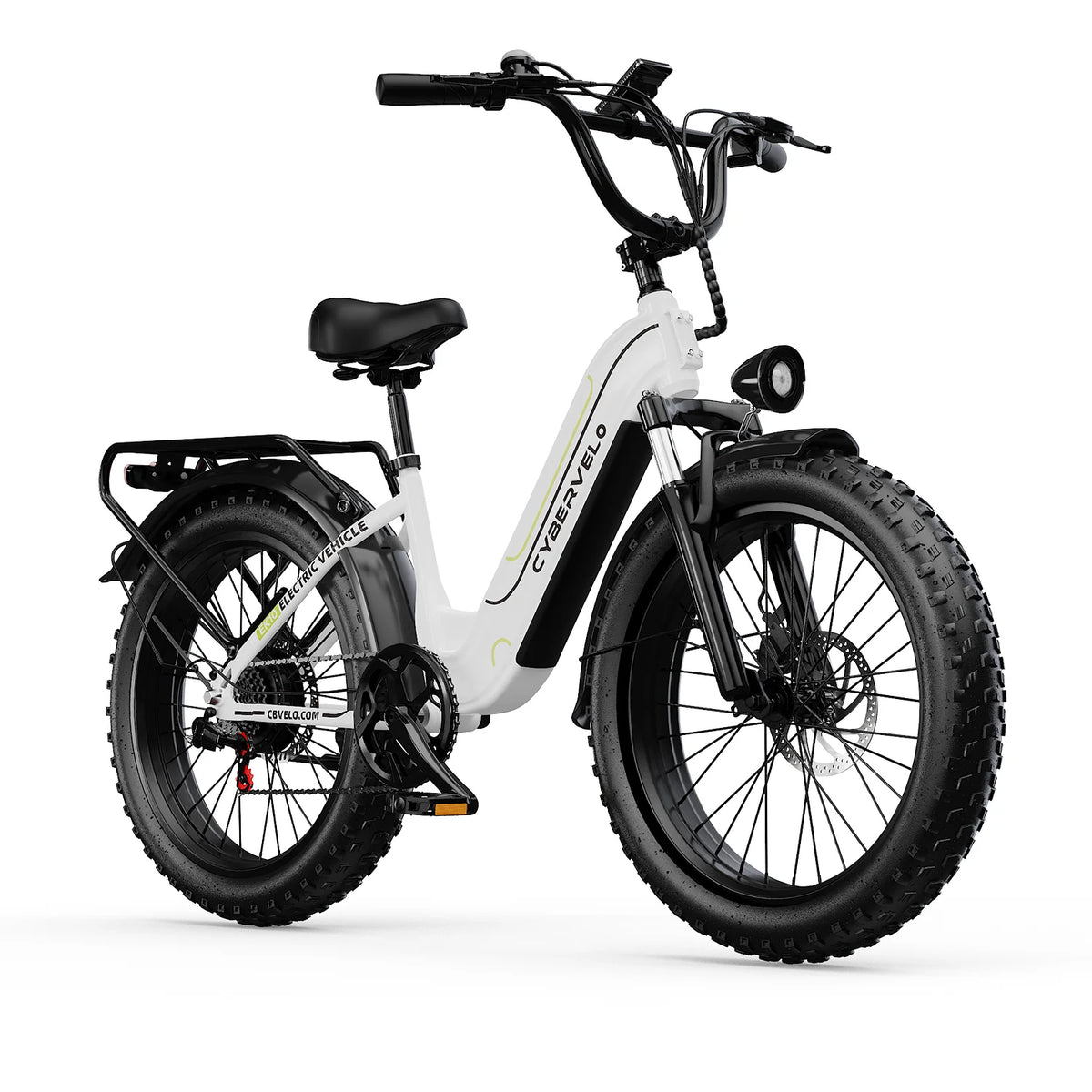 Cybervelo 500W Electric Bike With 48V 25Ah Detachable Battery Pack