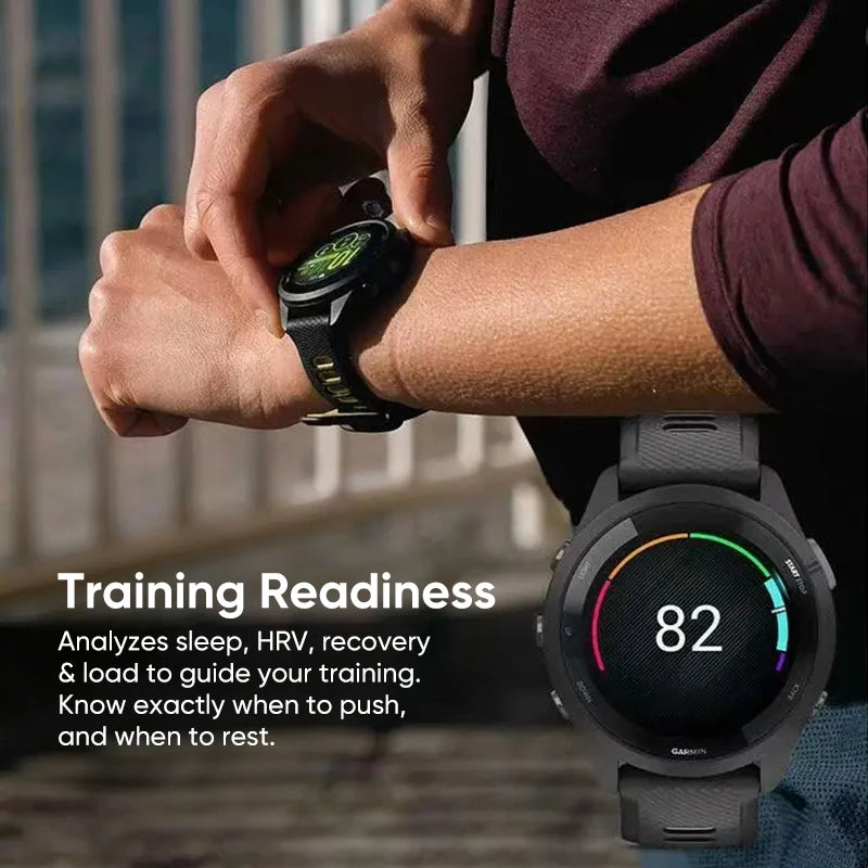 Garmin Forerunner 265 GPS Smartwatch AMOLED Heart Rate Fitness Tracker