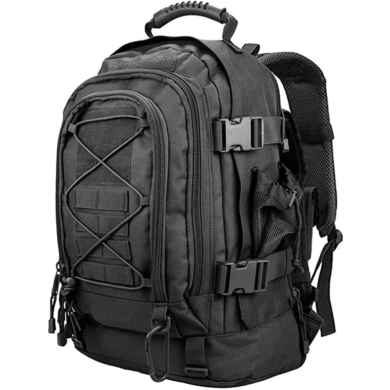 LQARMY Military Tactical Nylon Molle Backpack For Hiking Camping