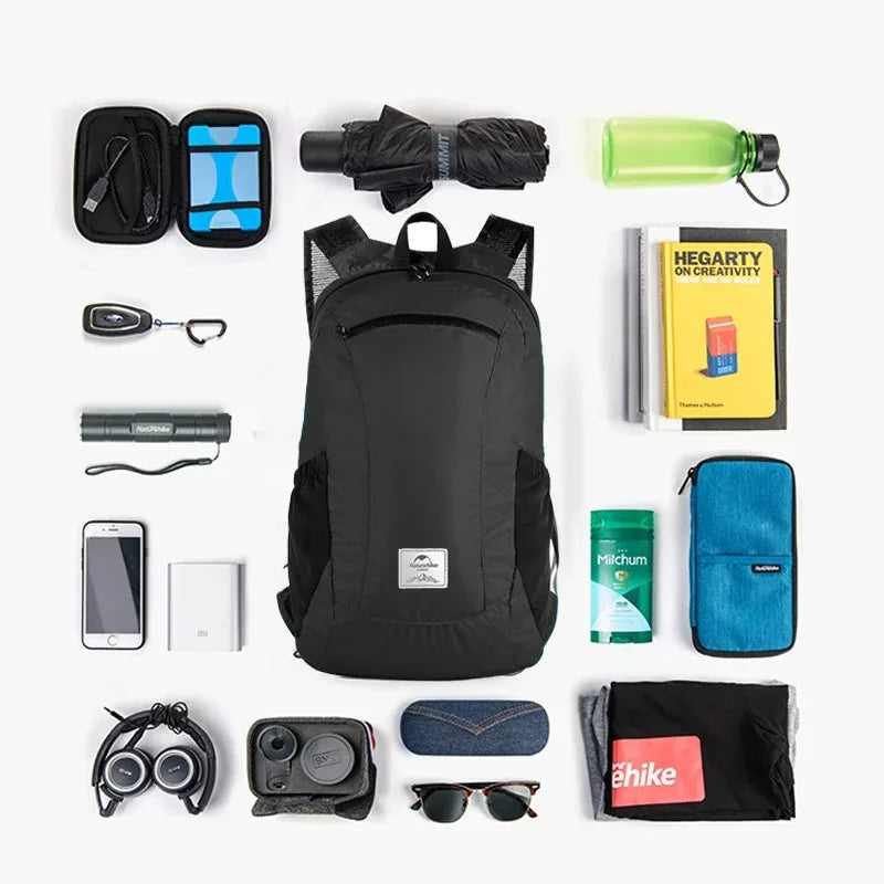 Naturehike Lightweight Nylon Camping Hiking Travel Backpack