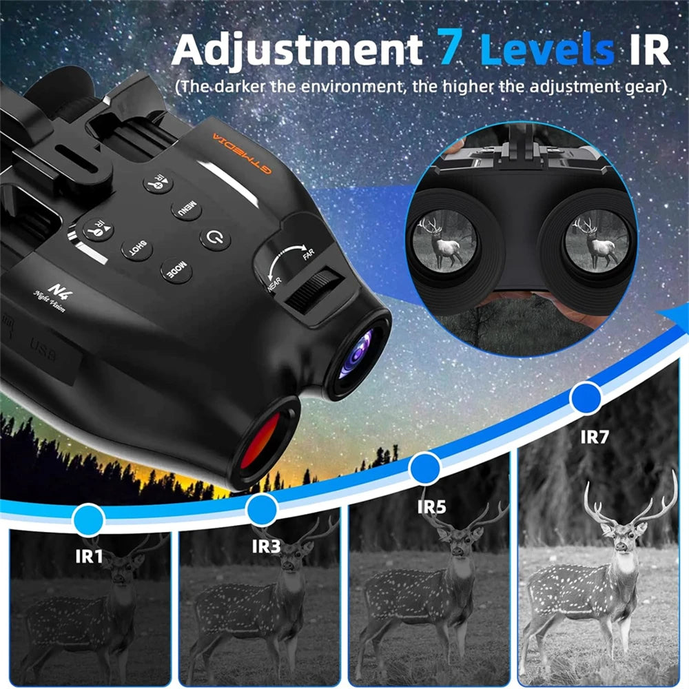 GTGUARD N4 Digital Night Vision Binoculars For Hunting Use