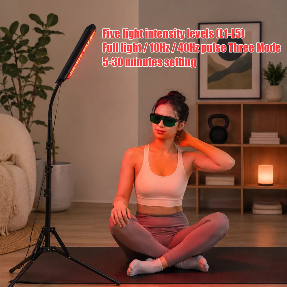 Adjustable Infrared Red Light Panel For Face And Body Care