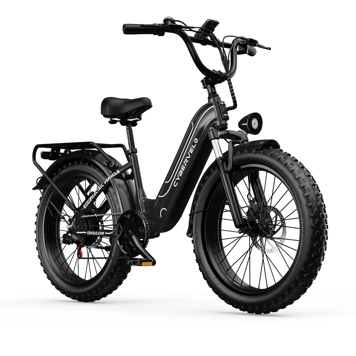 Cybervelo 500W Electric Bike With 48V 25Ah Detachable Battery Pack