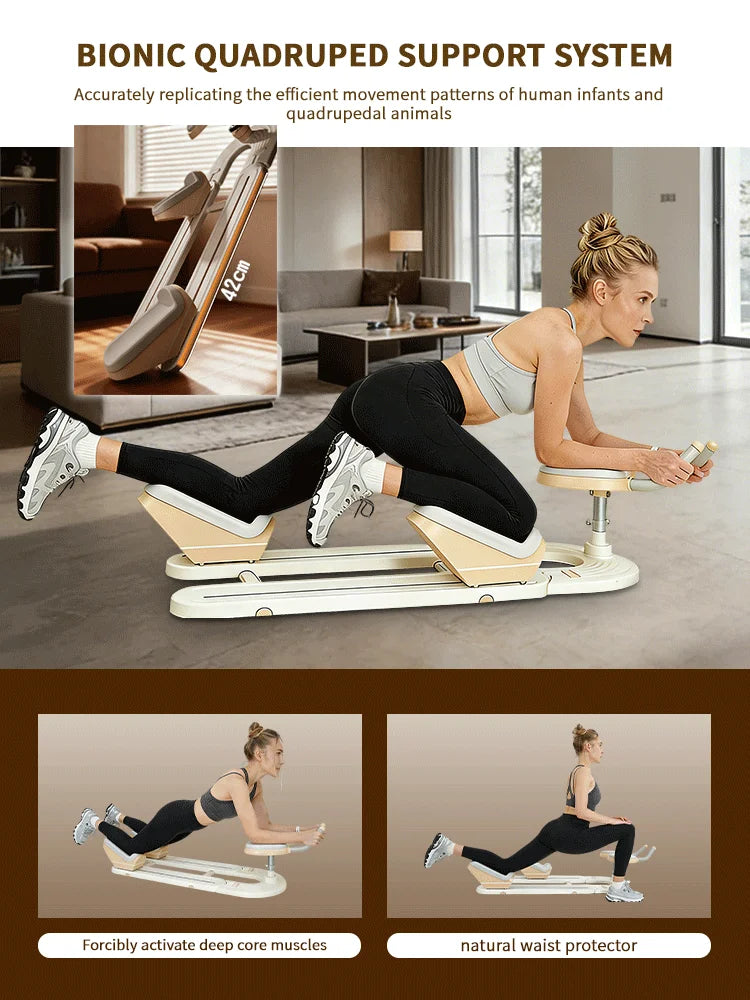 Detachable Spinal Twist Back Stretch Trainer For Abs And Legs