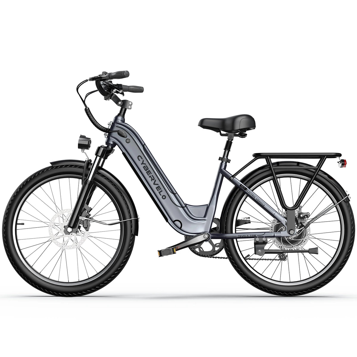 Cybervelo 500W Electric Bike With 48V 25Ah Detachable Battery Pack