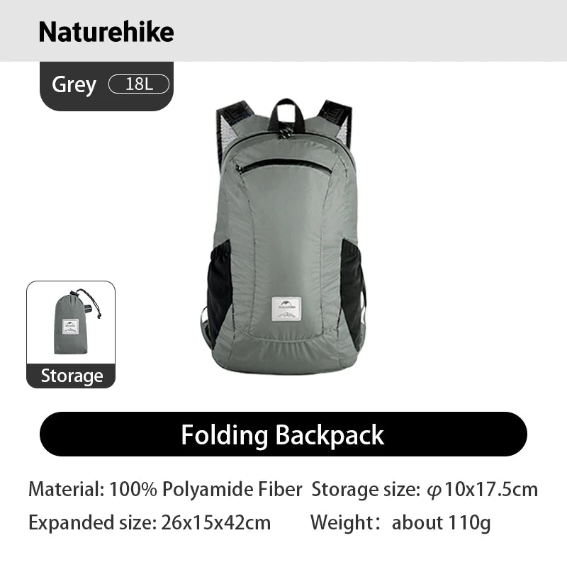 Naturehike Ultralight Waterproof Foldable Backpack For Outdoor Adventures