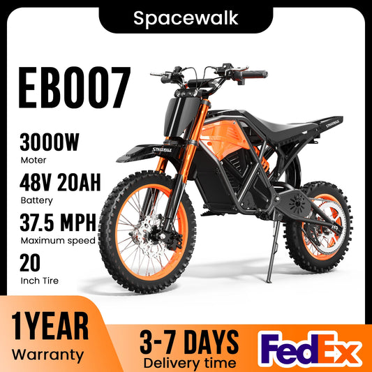 Eilleo 48V Electric Dirt Bike With 3000W Motor For Adults