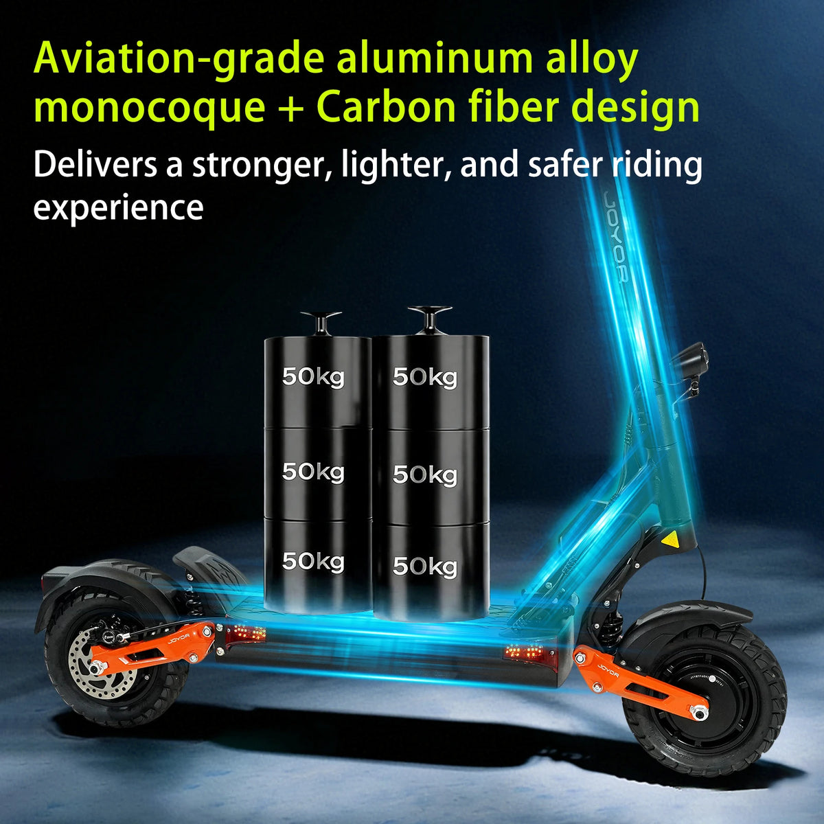 Dual Motor Electric Scooter For Adults With Long Range