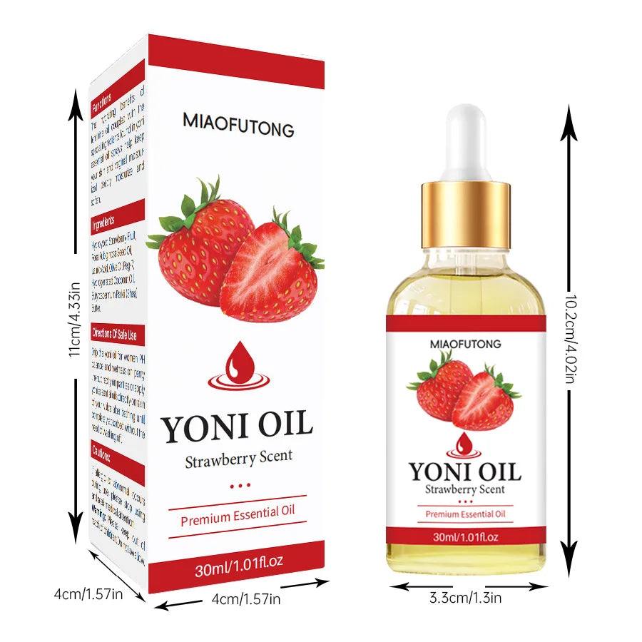 Strawberry Fragrance Intimate Hydrating Essential Oil Daily Use