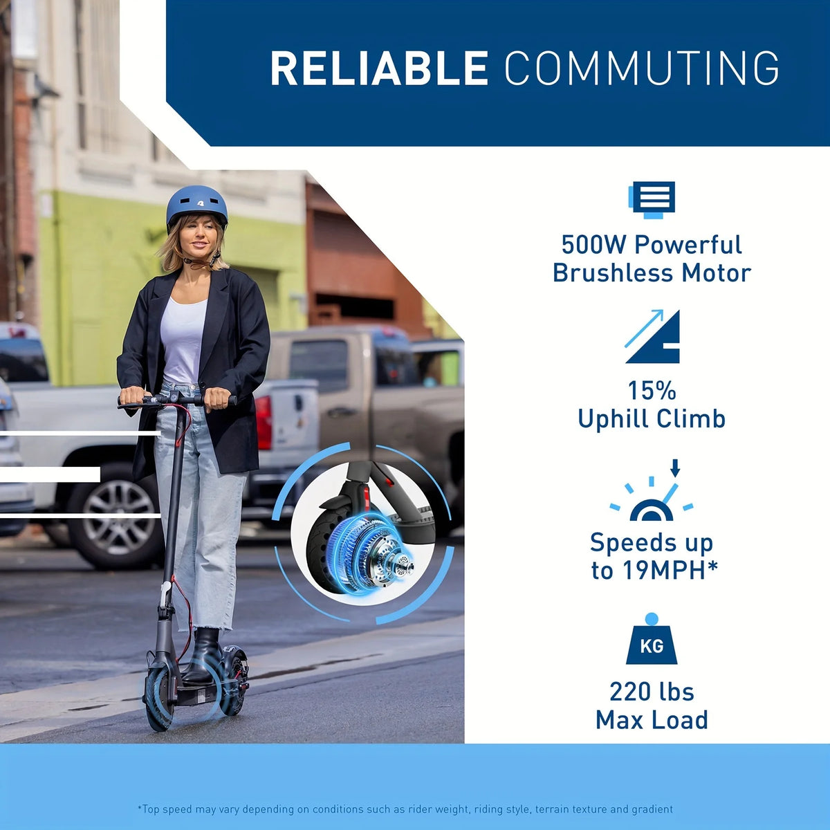Hiboy S2 Pro 500W Folding Electric Scooter For Adults