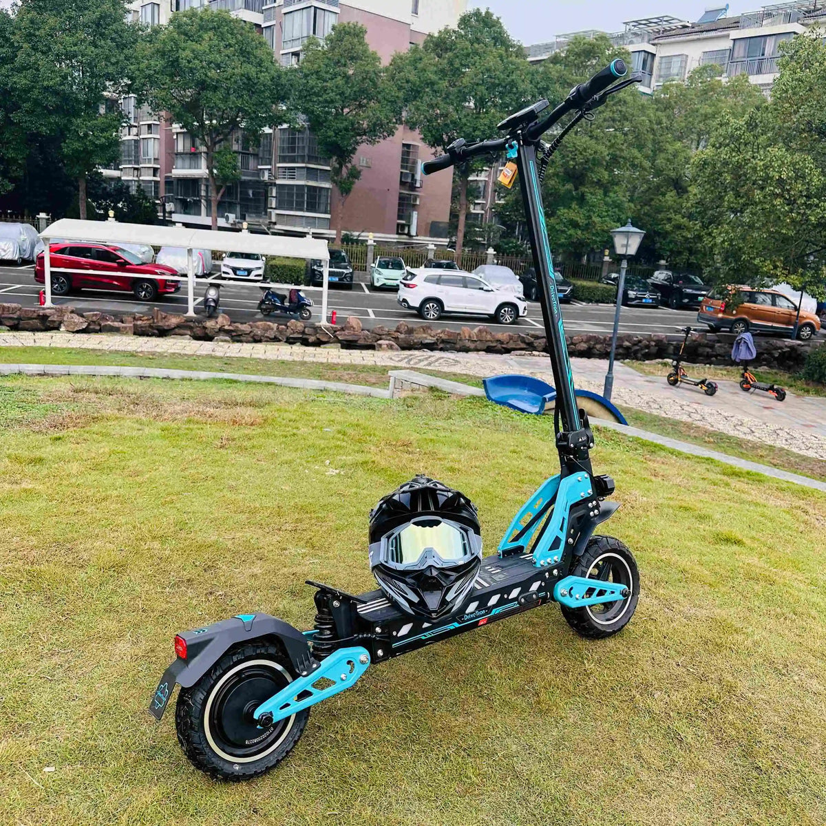 DriveTron 48V Electric Scooter Equipped With Dual Shock Absorbers