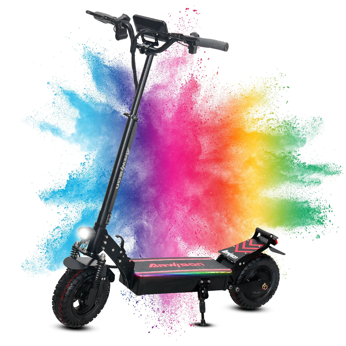 Arwibon Q30 Adult Folding Electric Scooter With Powerful Motor