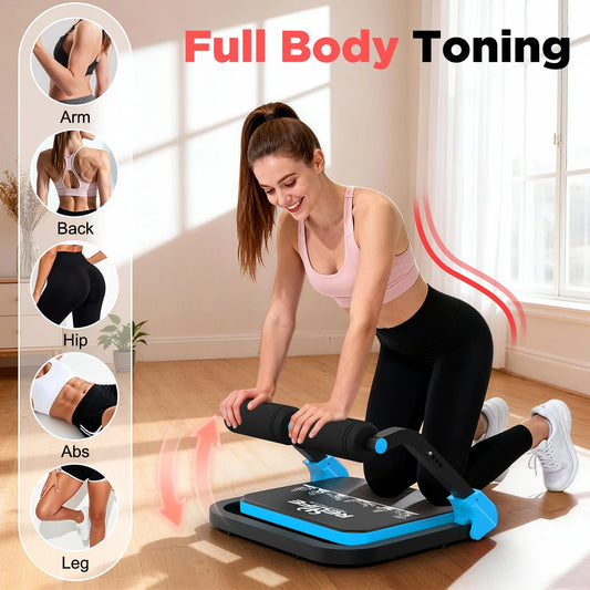Adjustable Core Training Machine With Automatic Rebound