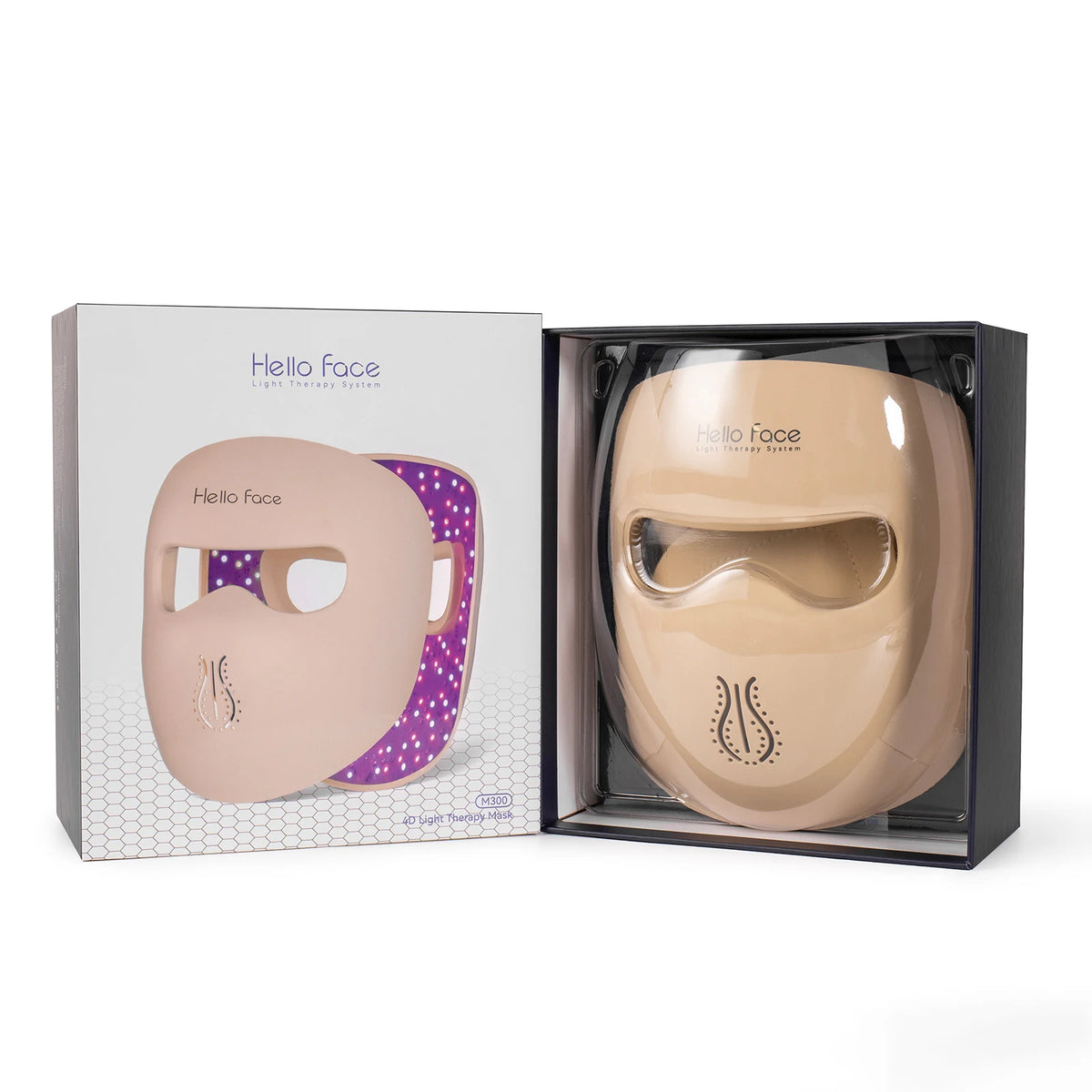 Hello Face M300 Led Facial Mask With 3000mAh Wireless Battery