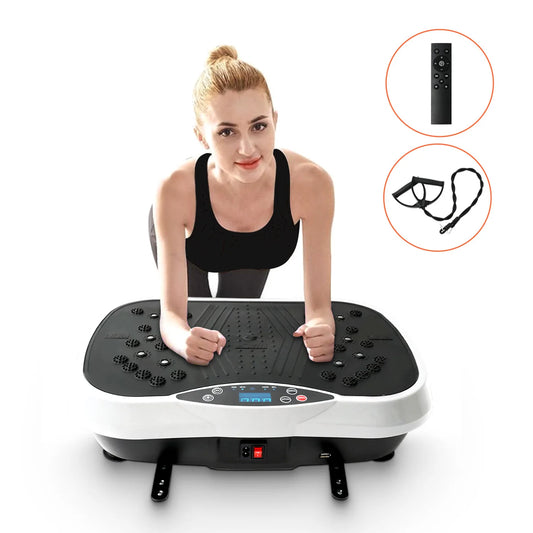 Portable Whole Body Vibration Exercise Fitness Plate Machine