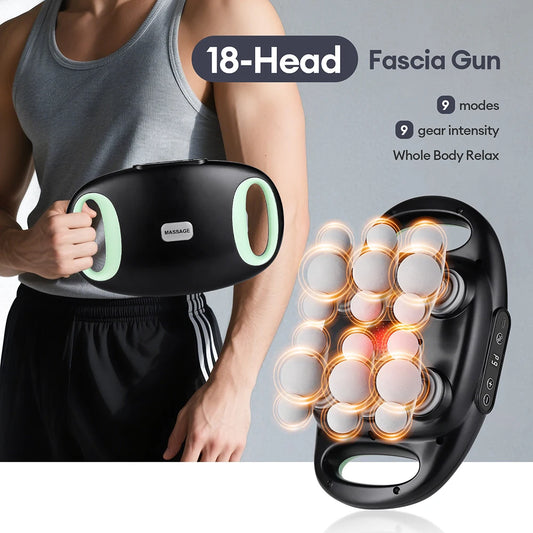 Iebilif Wireless Massage Gun For Deep Tissue Muscle Relief