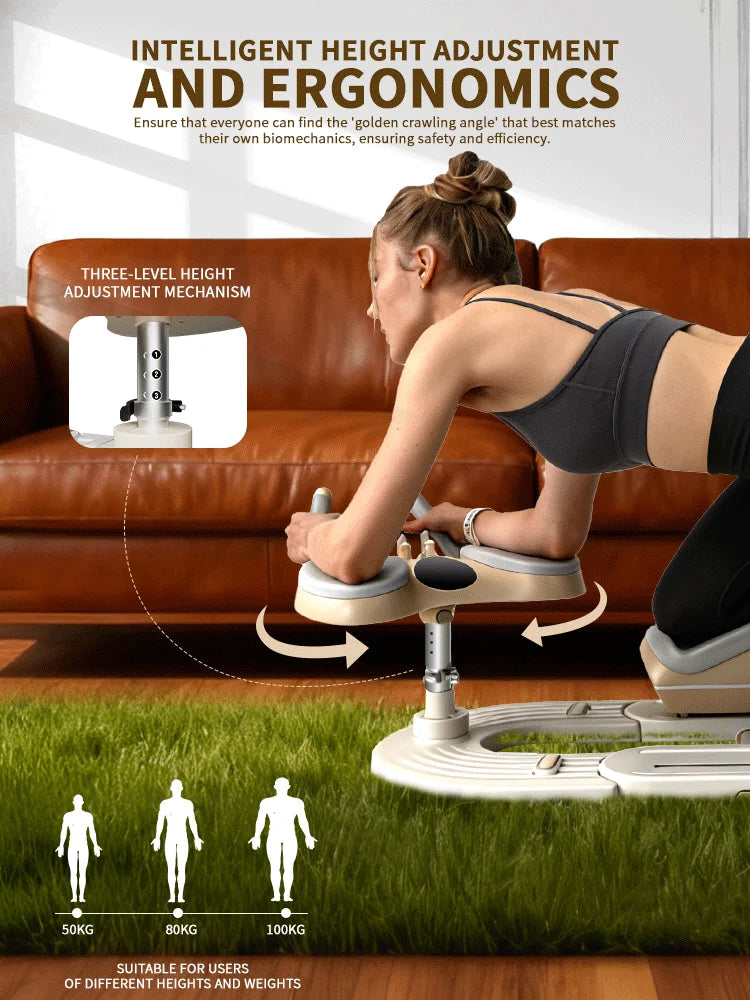 Detachable Spinal Twist Back Stretch Trainer For Abs And Legs