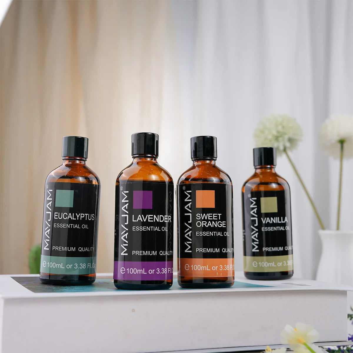 Mayjam Pure Essential Oil Blend Featuring Vanilla And Sweet Orange