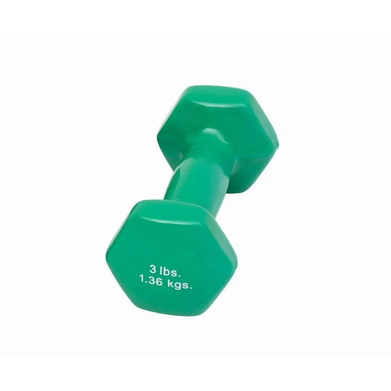 Vinyl Coated Cast Iron Dumbbell For Strength Training Workouts