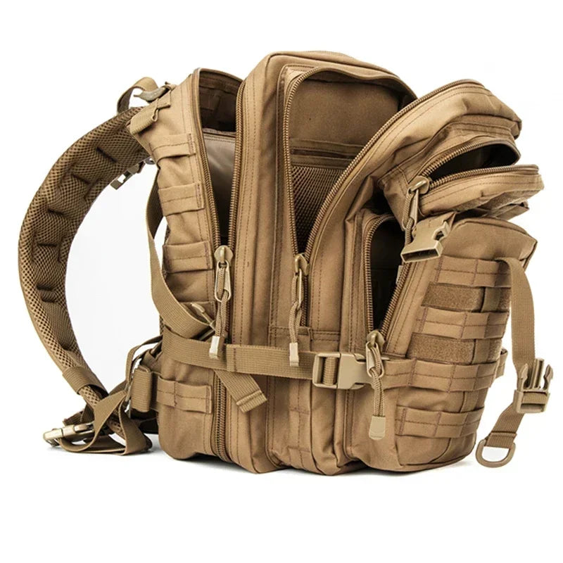 LQARMY Durable Tactical Backpack For Outdoor Hiking And Travel
