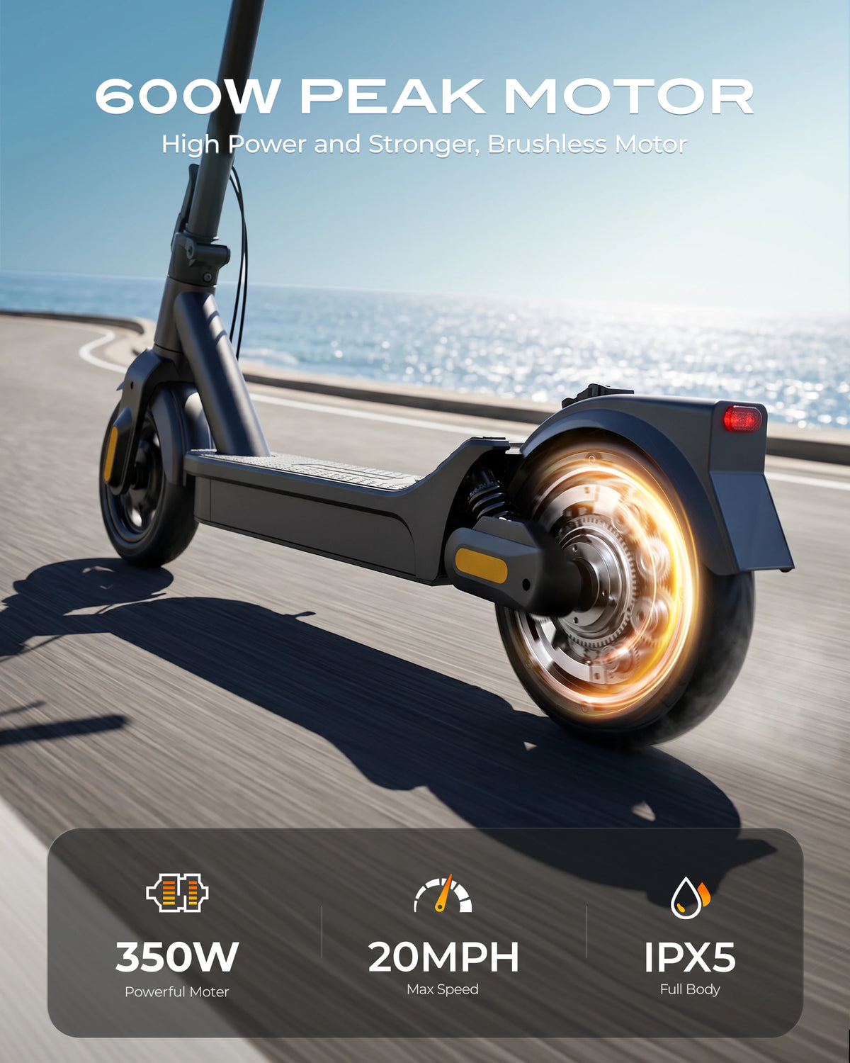 HeroPick Foldable Electric Scooter With Long Range For Adults