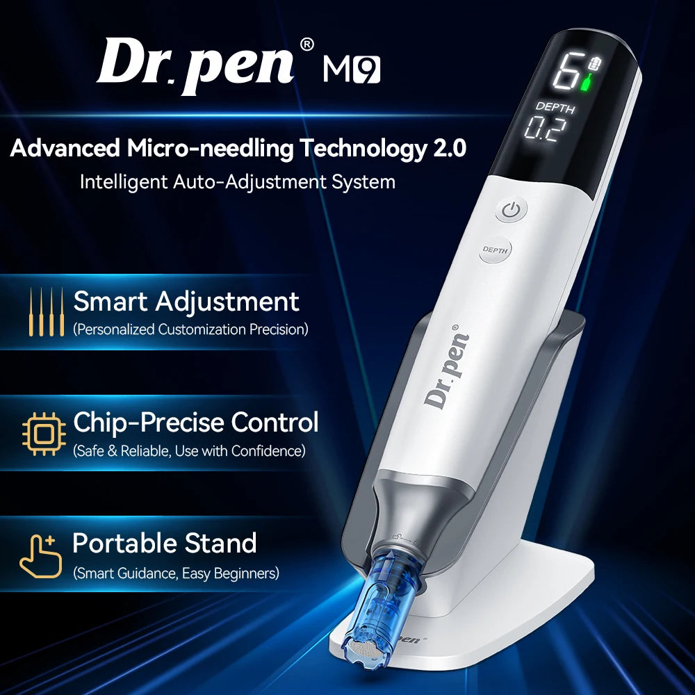 Hello Face Dr Pen M9 Microneedle And M300 Led Mask Combo