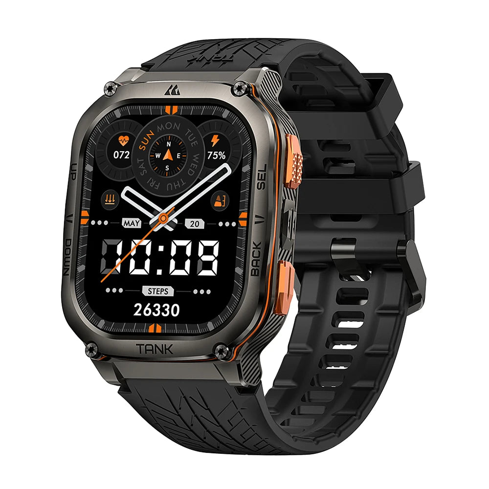 Kospet Tank M3 Ultra GPS Stainless Steel Smart Watch