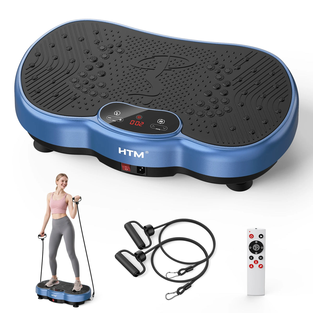 HTM Professional Whole Body Vibration Plate Workout Machine