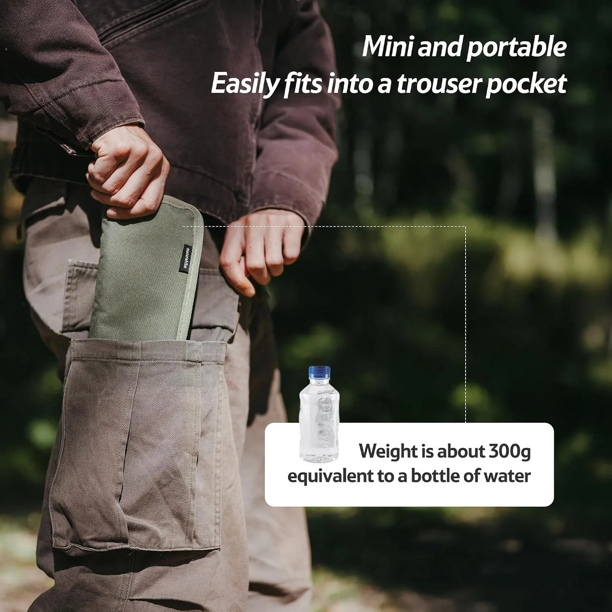 Naturehike Lightweight Foldable Camping Seat Packable Hiking Stool